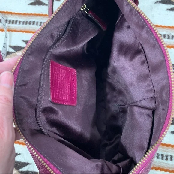 Coach Patent Leather Shoulder Bag - Picture 9 of 13
